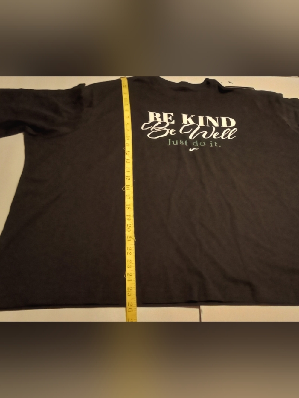 Nike Be Kind Be Well "Just do it." Graphic Tee - Black